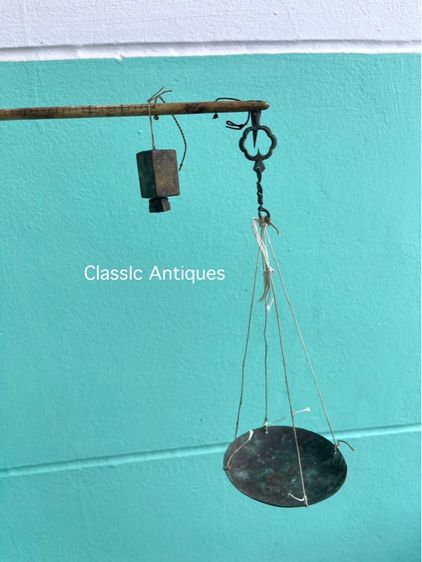 ตาชั่ง โบราณเก่าสะสม A รูปที่ 9