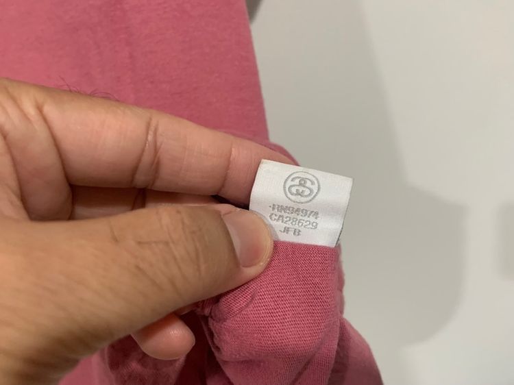 เสื้อยืด STUSSY กระเป๋าอกซ้าย แท้ 💯 size M ขนาด อก 21 ยาว 28.5 นิ้ว สภาพใหม่มาก ดีเทลสวยมาก เนื้อผ้านิ่มมาก หายากน่าสะสมครับ รูปที่ 7