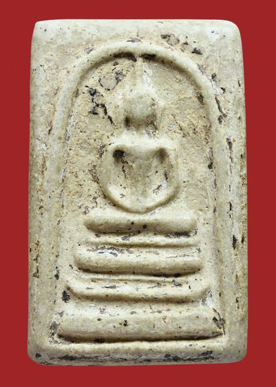 สมบัติบ้าน พระสมเด็จวัดระฆัง พิมพ์ ฐานแซม เนื้อเก่าจัดจ้าน มีคราบรักรา  มีมวลสาร รูปที่ 7