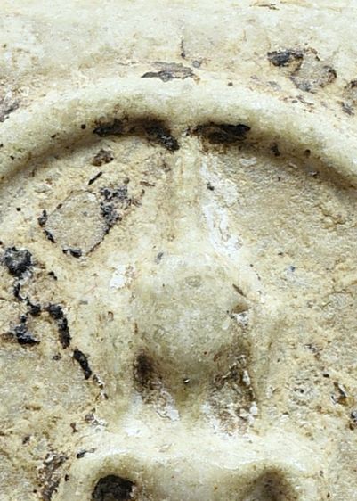 สมบัติบ้าน พระสมเด็จวัดระฆัง พิมพ์ ฐานแซม เนื้อเก่าจัดจ้าน มีคราบรักรา  มีมวลสาร รูปที่ 9