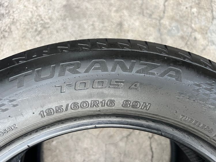 ยาง Bridgestone T005A 195 60 16 คู่ 1000 บาท ไม่ปะ รูปที่ 6