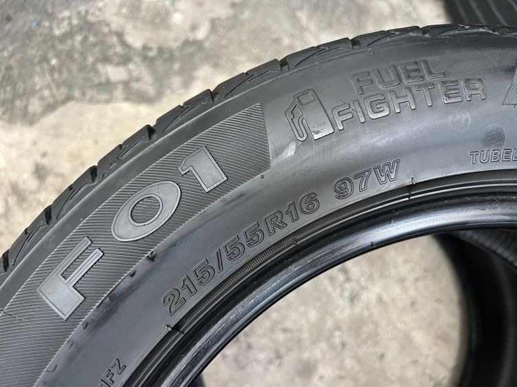 ยาง Firestone 215 55 16 คู่ 1000 บาท สภาพดี ไม่ปะ รูปที่ 7