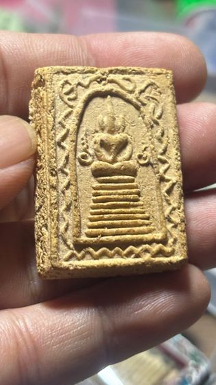 สมเด็จสวยพิมพ์แปลกตามรูปเนื้อเก่าสภาพสมบูรณ์พิมพ์ลึก สวยเก่าตามรูปไม่ทราบที่ รูปที่ 7