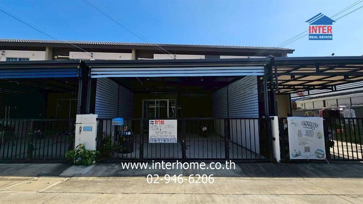 ทาวน์เฮ้าส์ 2 ชั้น 21.02 ตร.ว. หมู่บ้านพฤกษารังสิต-บางพูน3 ถนนรังสิต-บางพูน ถนนซอยบ้านพฤกษา รังสิต-บางพูน3 เมืองปทุมธานี ปทุมธานี