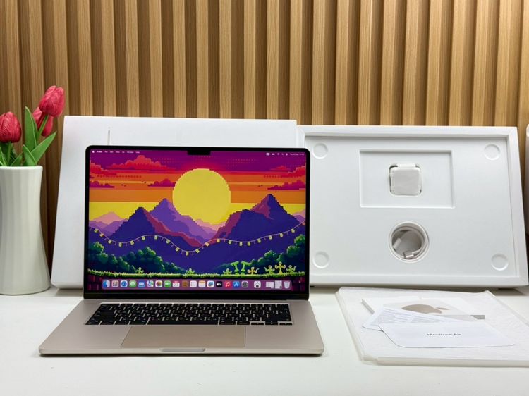 MacBook Air 15-inch M2 2023 Ram8GB SSD256GB Starlight 