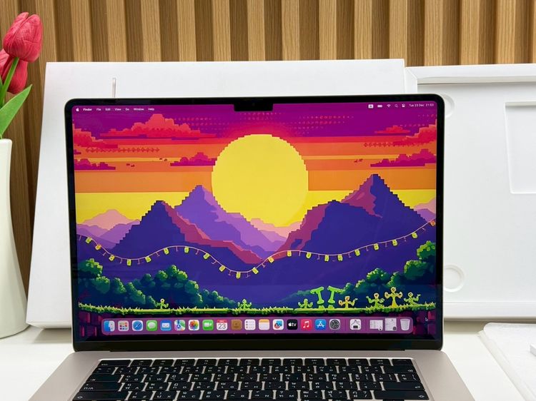 MacBook Air 15-inch M2 2023 Ram8GB SSD256GB Starlight  รูปที่ 4