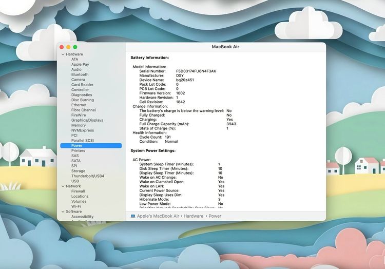 MacBook Air 13-inch 2020 Ram8GB SSD256GB Silver รูปที่ 13