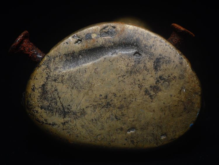 พระหล่อโบราณ ไม่ทราบที่ครับ หลังตอกตะปู สภาพตามรูปครับ บูชา1000 ครับ ติดต่อ line 0845027376ครับ รูปที่ 5