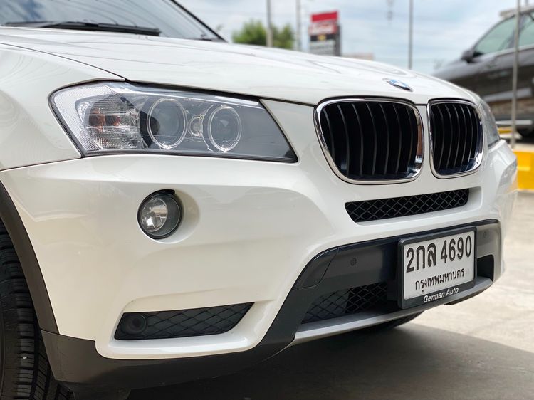 BMW X3 2013 2.0 xDrive20i 4WD Utility-car เบนซิน ไม่ติดแก๊ส เกียร์อัตโนมัติ ขาว รูปที่ 2