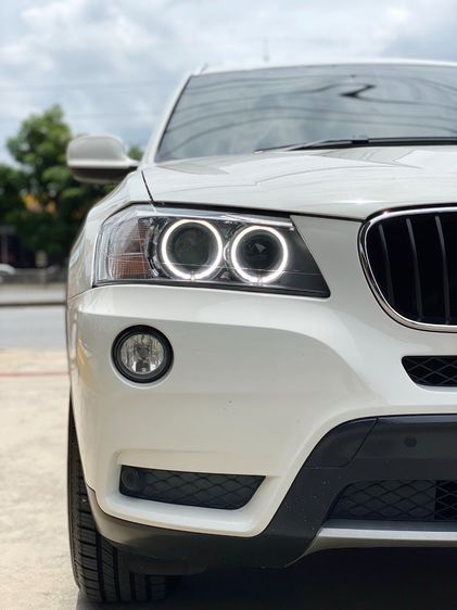 BMW X3 2013 2.0 xDrive20i 4WD Utility-car เบนซิน ไม่ติดแก๊ส เกียร์อัตโนมัติ ขาว รูปที่ 3