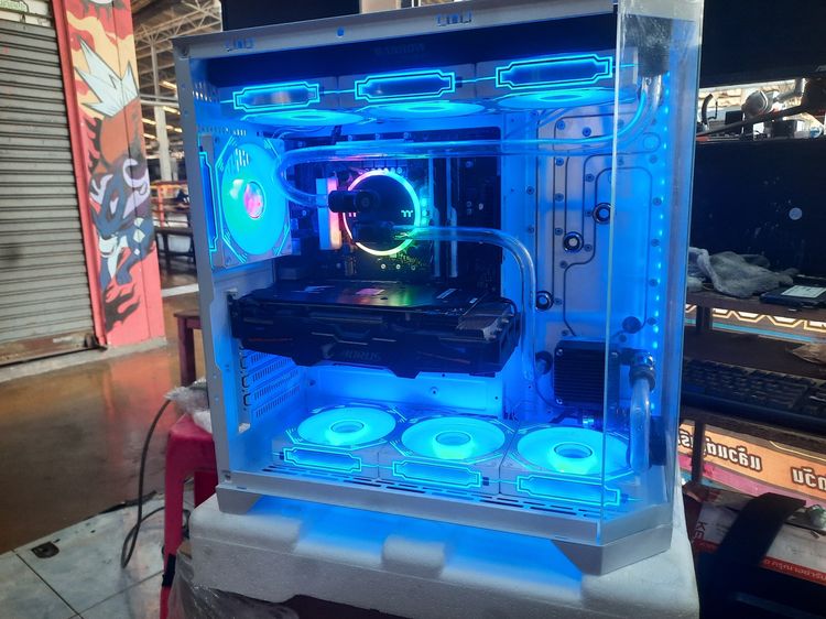 เคสคอมPC พร้อมระบบนํ้าเปิดระบบน้ำเปิดแบบสำเร็จรูปเอาไปติดตั้งเองได้เลย  รูปที่ 3