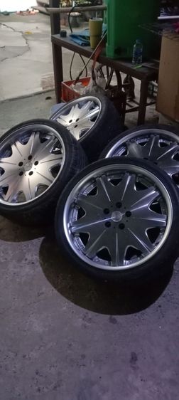 ล้อแม็กขอบ19"นิ้วล้อญี่ปุ่น w work สไตล์vip หน้าตื่นหลังลึกสวยๆ