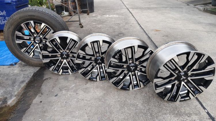 ล้อแม็กเดิมศูนย์รถปาเจโร ขอบ18" 5วงพร้อมยางอะไหลลายเดียวกัน รูปที่ 15