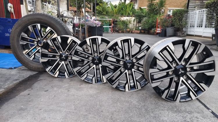 ล้อแม็กเดิมศูนย์รถปาเจโร ขอบ18" 5วงพร้อมยางอะไหลลายเดียวกัน รูปที่ 13