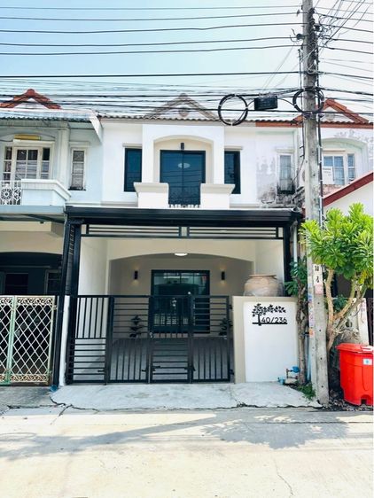  ตกแต่งใหม่ พร้อมอยู่ เคซี8 ไทยรามัญ หทัยราษฎร์  ใกล้ ทางด่วนจตุโชติ ฟรีโอน ฟรีดาวน์ กู้ได้เต็ม100