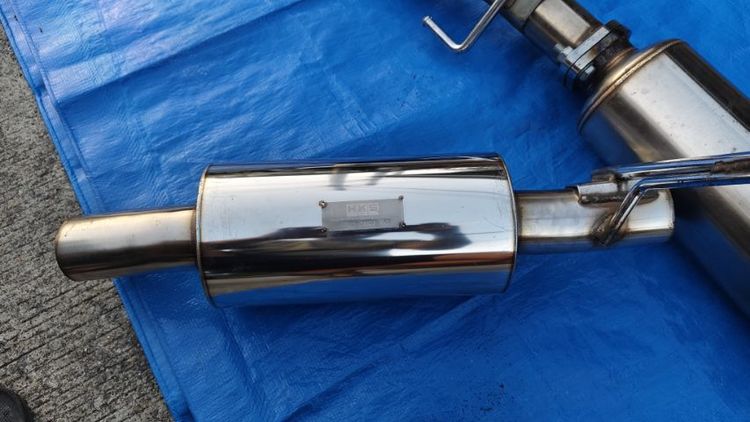 ท่อรถยนต์HKS.รถปาเจ่โรหรือรถกระบะสำหรับเกียร์ออโต้ มีใบรับรองท่อของ HKS แถมหม้อพักแคปซูลซิ่ง