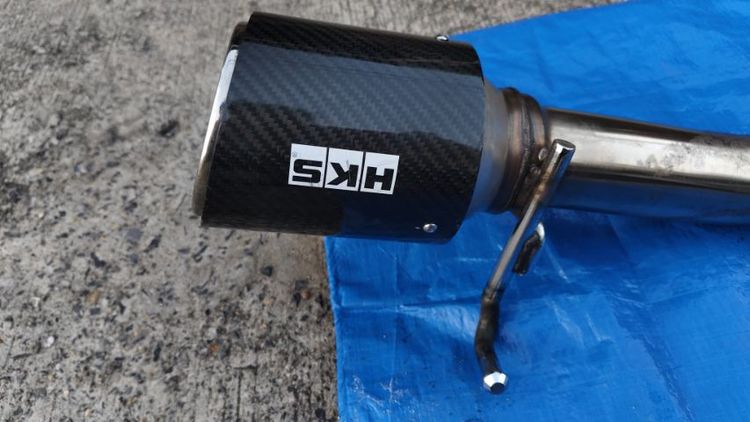 ท่อรถยนต์HKS.รถปาเจ่โรหรือรถกระบะสำหรับเกียร์ออโต้ มีใบรับรองท่อของ HKS แถมหม้อพักแคปซูลซิ่ง รูปที่ 4