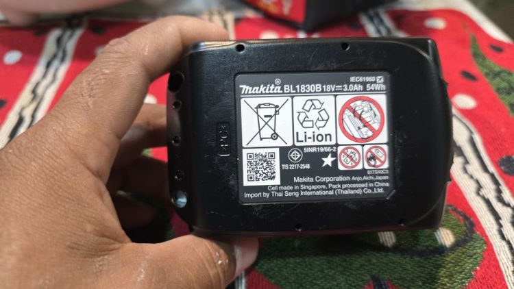 แบตเตอร์รี่ makita 18V 3A รูปที่ 6