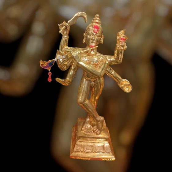 องค์พระกฤษณะกาลี งานนำเข้าจากอินเดีย รูปที่ 3