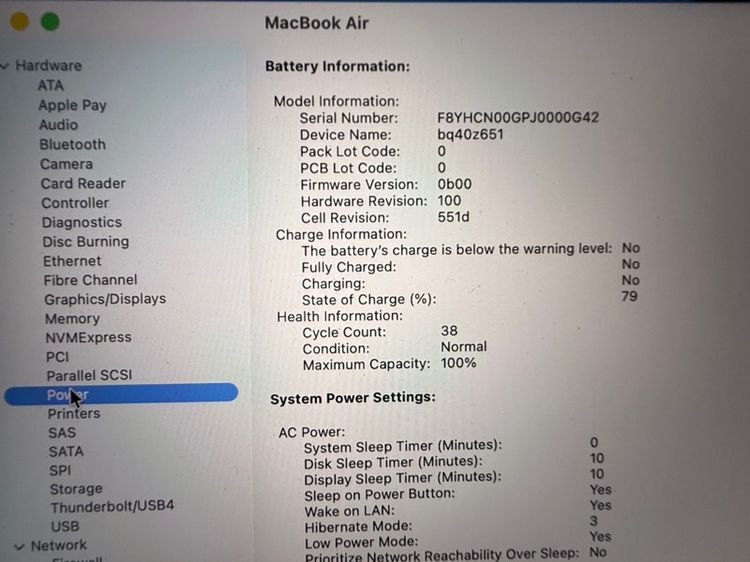 MacBook Air M4 ram 16 gb  256 gb sky blue  รูปที่ 8