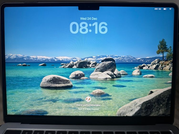 MacBook Air M4 ram 16 gb  256 gb sky blue  รูปที่ 4