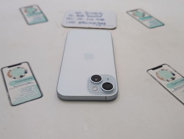 ขาย เทิร์น iPhone 15 128 Blue ศูนย์ไทย สภาพใหม่เอี่ยม อุปกรณ์ครบยกกล่อง ขาดสายชาร์จ สุขภาพแบต 88 เพียง 15,990 บาท ครับ  รูปที่ 5