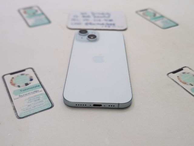 ขาย เทิร์น iPhone 15 128 Blue ศูนย์ไทย สภาพใหม่เอี่ยม อุปกรณ์ครบยกกล่อง ขาดสายชาร์จ สุขภาพแบต 88 เพียง 15,990 บาท ครับ  รูปที่ 7