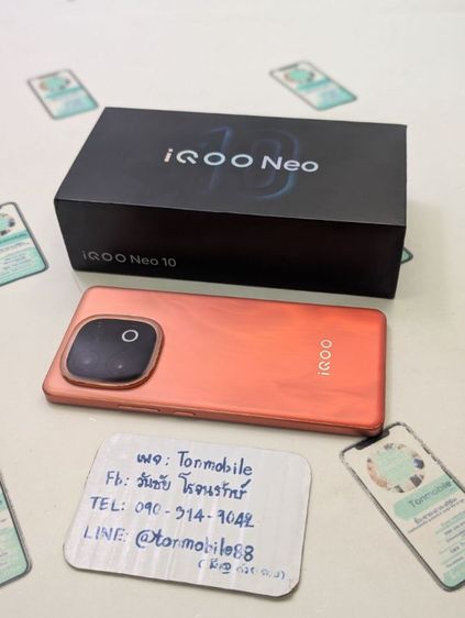 ขาย เทิร์น iQOO Neo 10 Ram 16 Rom 512 ศูนย์ไทย สภาพสวย อุปกรณ์ครบยกกล่อง ประกันยาว เพียง 10,290 บาท ครับ รูปที่ 2