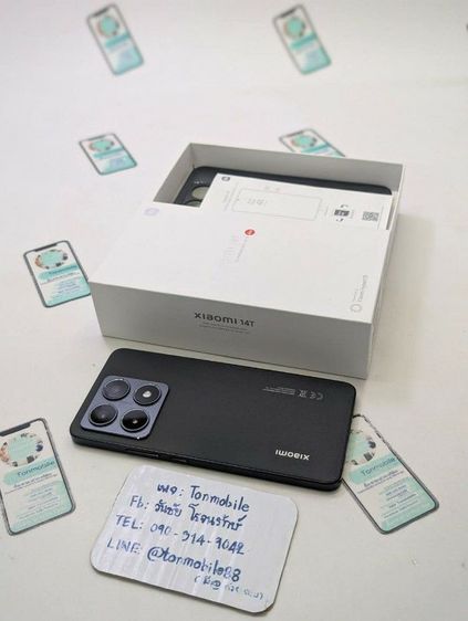 ขาย เทิร์น Xiaomi 14T Ram 12 Rom 256 ศูนย์ไทย สภาพสวย อุปกรณ์ครบยกกล่อง ถูกๆ เพียง 7,590 บาท เท่านั้น ครับ