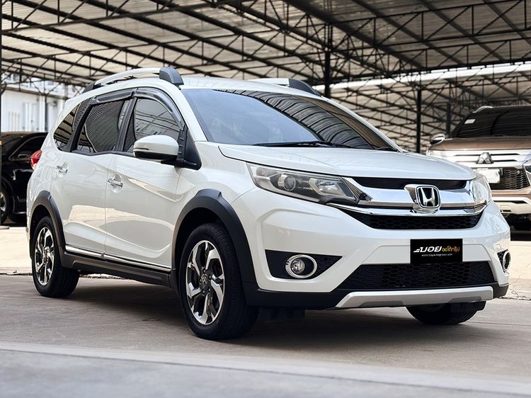 Honda BR-V 2016 1.5 SV Utility-car เบนซิน ไม่ติดแก๊ส เกียร์อัตโนมัติ ขาว รูปที่ 3