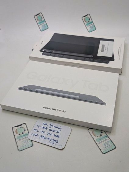 256 GB Samsung Galaxy Tab S10 Plus 5G ศูนย์ไทย สภาพใหม่เอี่ยม อุปกรณ์ครบยกกล่อง พร้อม Book Cover Keyboard ประกันเหลือ เพียง 22,990 บาท