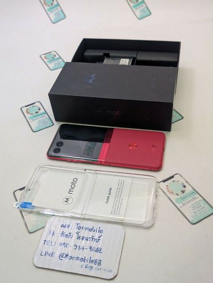 ยี่ห้ออื่นๆ 256 GB ขาย เทิร์น Moto Razr 40 Ultra Ram 8 Rom 256 เครื่องนอก สภาพสวย อุปกรณ์ครบยกกล่อง เพียง 8,590 บาท ครับ