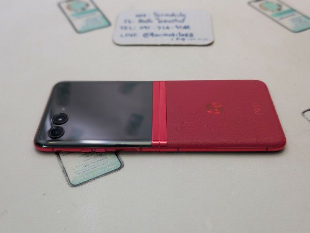 ขาย เทิร์น Moto Razr 40 Ultra Ram 8 Rom 256 เครื่องนอก สภาพสวย อุปกรณ์ครบยกกล่อง เพียง 8,590 บาท ครับ รูปที่ 8