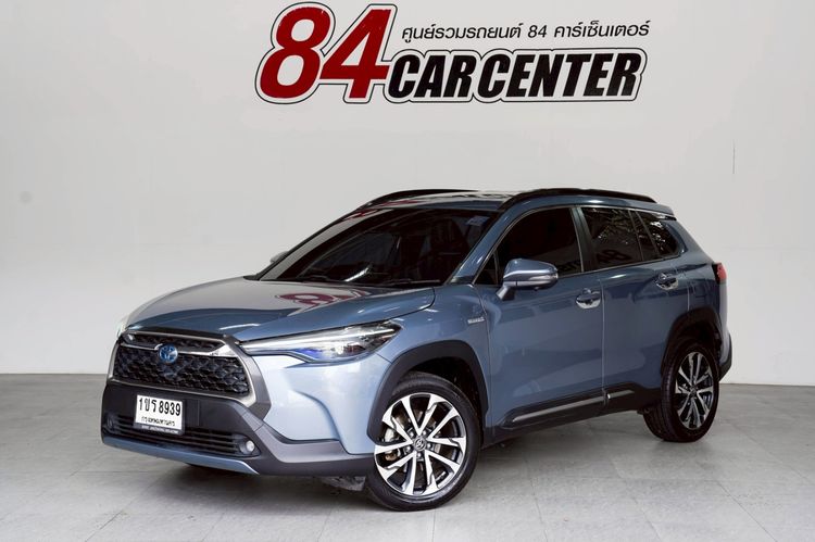 Toyota Corolla Cross 2021 1.8 Hybrid Premium Safety Utility-car ไฮบริด ไม่ติดแก๊ส เกียร์อัตโนมัติ เทา