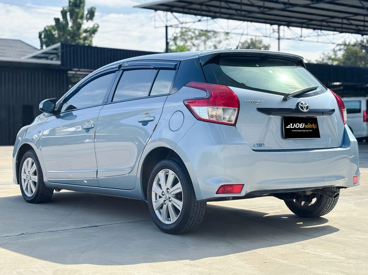 Toyota Yaris 2013 1.2 J Eco Sedan เบนซิน ไม่ติดแก๊ส เกียร์อัตโนมัติ ฟ้า รูปที่ 4