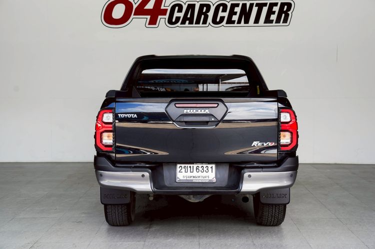 Toyota Hilux Revo 2021 Double Cab Prerunner 2x4 2.4 Rocco Pickup ดีเซล ไม่ติดแก๊ส เกียร์อัตโนมัติ ดำ รูปที่ 3
