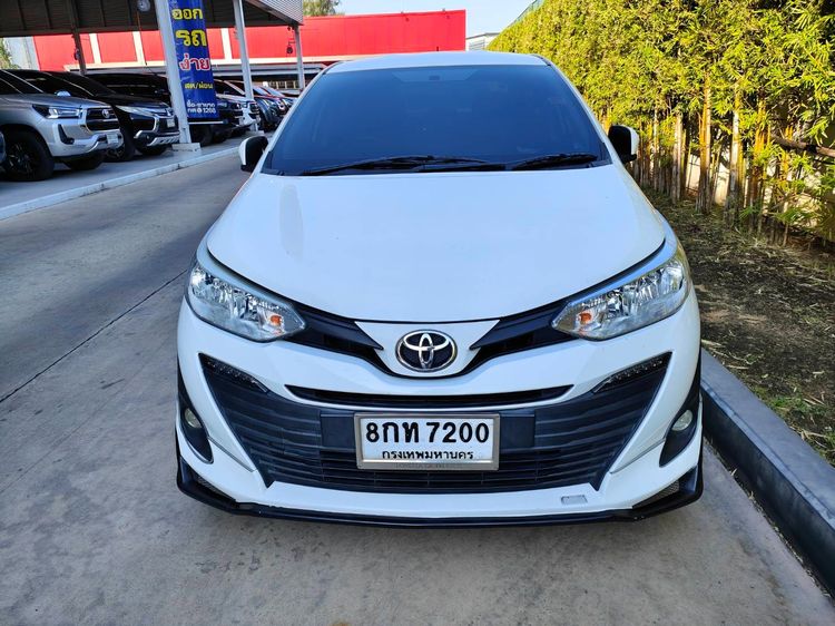 Toyota Yaris ATIV 2019 1.2 E Sedan เบนซิน ไม่ติดแก๊ส เกียร์อัตโนมัติ ขาว รูปที่ 2