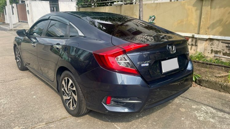 Honda Civic 2018 1.8 EL i-VTEC เบนซิน เกียร์อัตโนมัติ น้ำเงิน รูปที่ 3