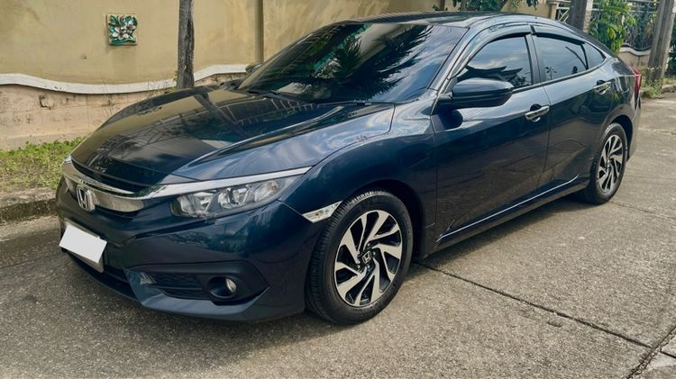 Honda Civic 2018 1.8 EL i-VTEC เบนซิน เกียร์อัตโนมัติ น้ำเงิน รูปที่ 2