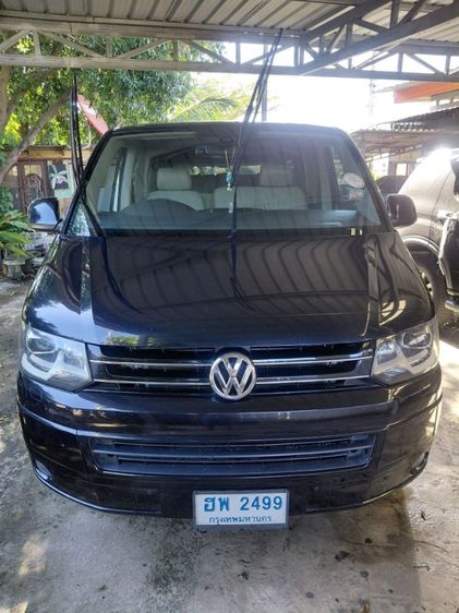 Volkswagen Caravelle 2013 2.0 TDi Van ดีเซล เกียร์อัตโนมัติ ดำ รูปที่ 4