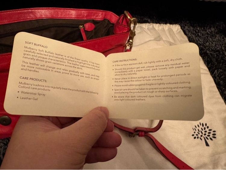 รุ่นฮิต กระเป๋า Mulberry Alexa มือ 2 ของแท้ รูปที่ 5