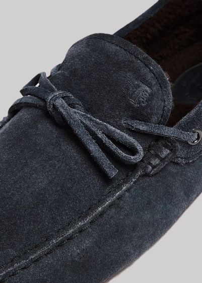 Tod's City Gommino suede driving loafers moccasin รูปที่ 8