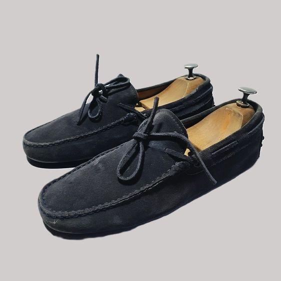 Tod's City Gommino suede driving loafers moccasin