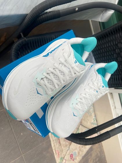 ผู้ชาย ขาว รองเท้าวิ่ง อื่นๆ HOKA-CLIFTON 10