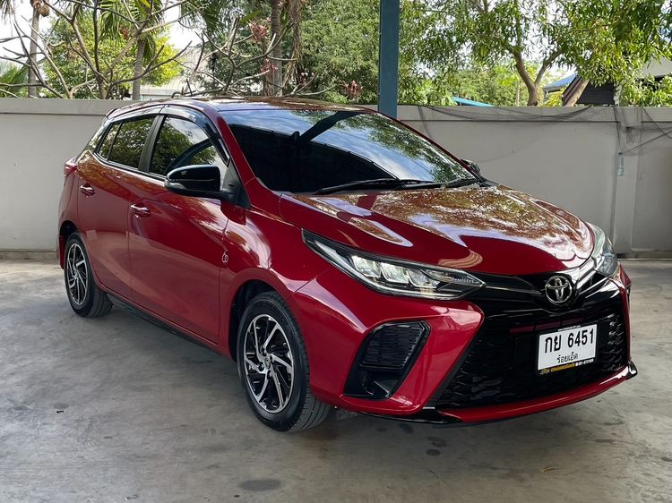 Toyota Yaris 2022 1.2 Sport Sedan เบนซิน ไม่ติดแก๊ส เกียร์อัตโนมัติ แดง รูปที่ 2