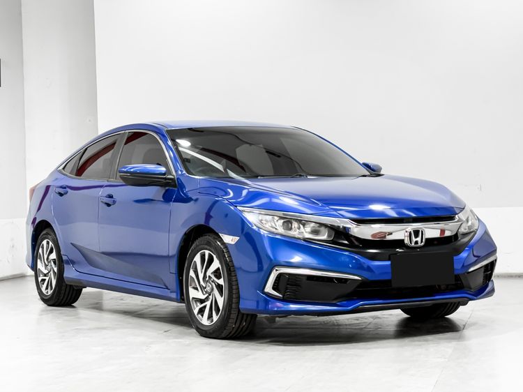 Honda Civic 2019 1.8 E i-VTEC Sedan เบนซิน เกียร์อัตโนมัติ น้ำเงิน รูปที่ 3