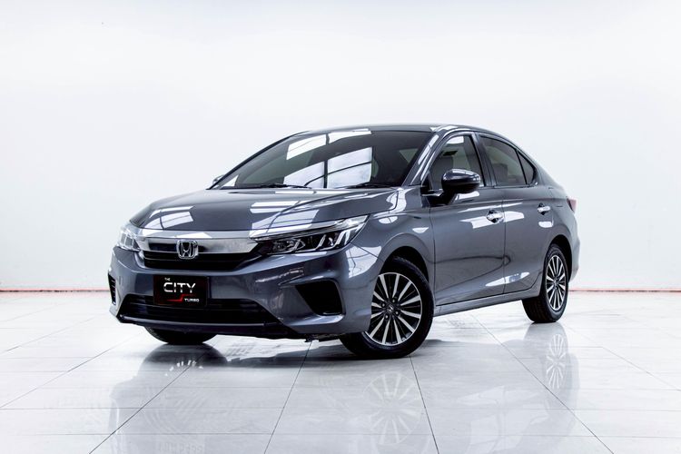 Honda City 2020 1.0 SV Sedan เบนซิน ไม่ติดแก๊ส เกียร์อัตโนมัติ เทา รูปที่ 4