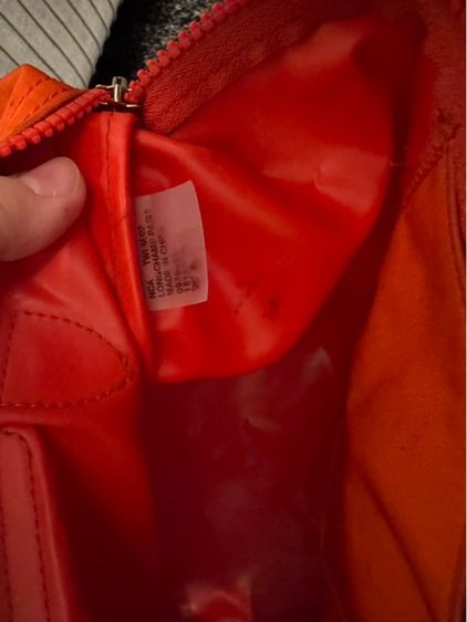 Long Champ Neo Nylon สีส้ม มือ 2 ของแท้ รูปที่ 8