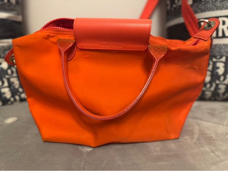 Long Champ Neo Nylon สีส้ม มือ 2 ของแท้ รูปที่ 10