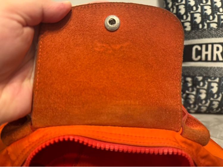 Long Champ Neo Nylon สีส้ม มือ 2 ของแท้ รูปที่ 7